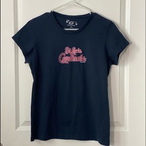 Jeweled BLING St. Louis Cardinals T-shirt w/ embellishment XL